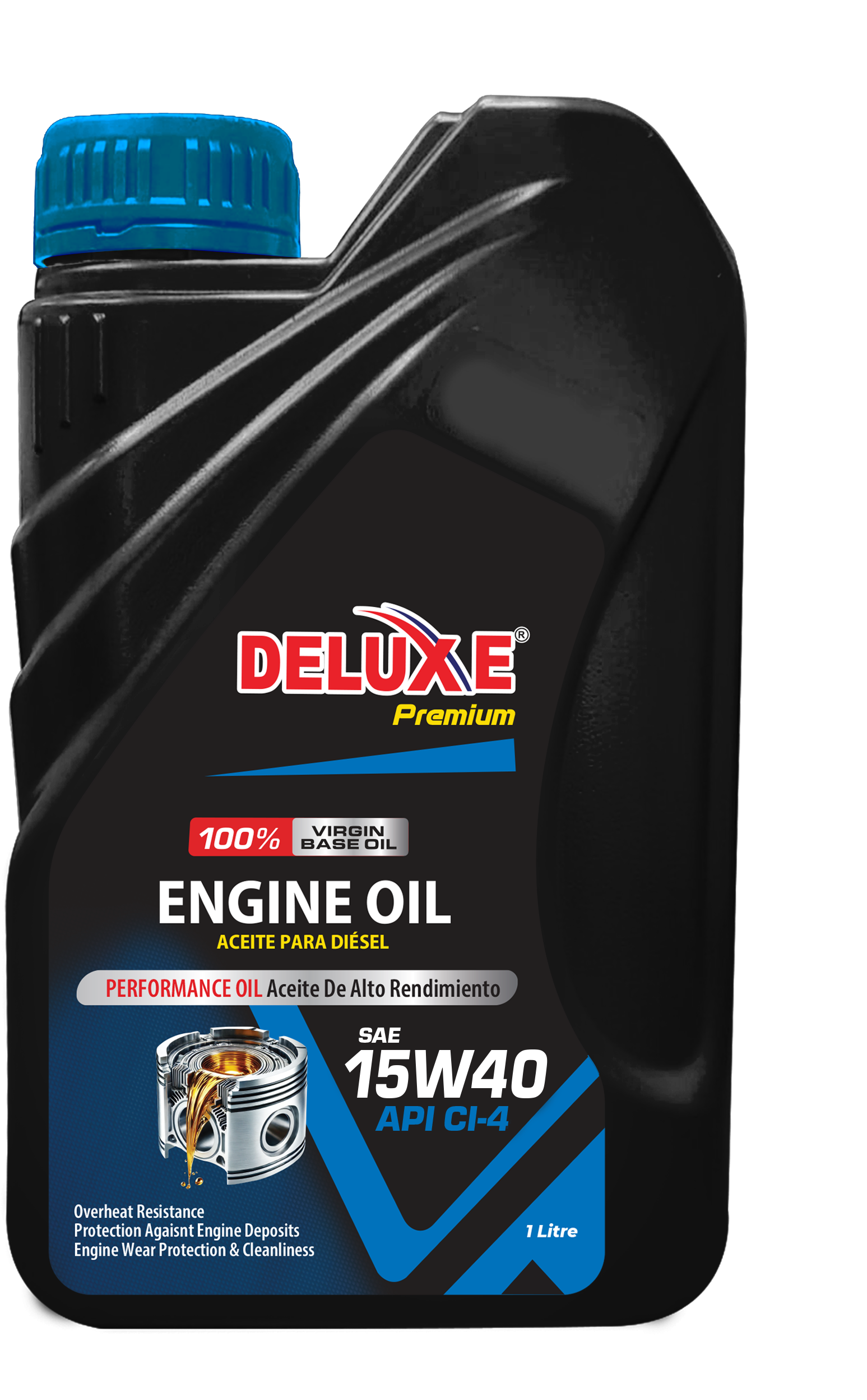 SAE 15W40 API CI-4 0.946L front thumbnail